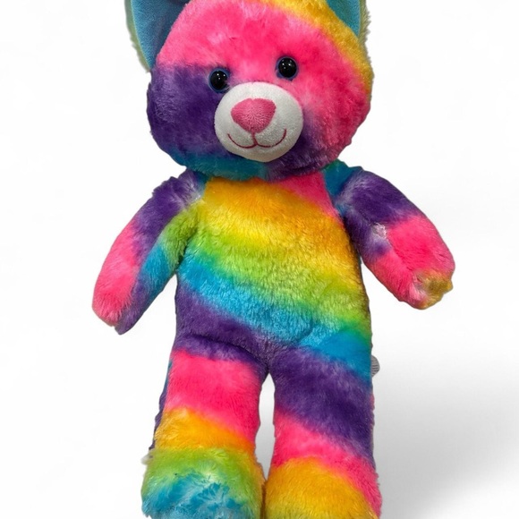 Build-A-Bear Other - BABW Build-A-Bear Cub Condo Rainbow Cat Plush – 16”